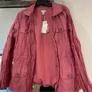 Chico's Rose Utility Jacket